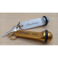 Porte-clés aluminium grand modèle  réf. 102612-16