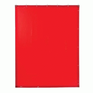 Rideau de soudure orange CEPRO largeur 140 cm - Hauteur 160cm