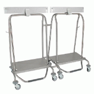 Sclessin 374.404DSP Collecteur 2 Sacs Avec Poignée 40-80L Professionnel - 374.404DSP