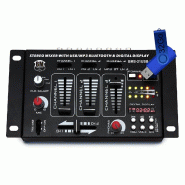 Table de mixage sono dj BM SONIC bms-21usb-bt 7canaux, usb bluetooth, phono/line, entrée micro+clé usb 32g - 3666638039644