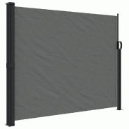VidaXL Auvent latéral rétractable anthracite 160x600 cm Modèle Atlas Élégance Pro - 4004533