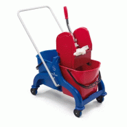 FRED 2x15 lt avec timon central en métal rilsan