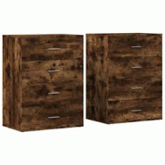 Helloshop26 - Buffet bahut commode armoire meuble de rangement organisateur cuisine salle de séjour salons lot de 2 60 x 39 x 80 cm 02_0036747 - 3000 Helloshop26 - Buffet bahut commode armoire meuble de rangement organisateur cuisine salle de séjour salons lot de 2 60 x 39 x 80 cm 02_0036747 - 3000