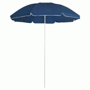 Helloshop26 - Parasol d'extérieur avec mât en acier 180 cm bleu 02_0008201 - bleu acier 3000438647768
