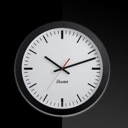 Horloge analogique pour intérieur - Profil 940 - PoE - NTP - Boîtier noir - Affichage HMS - BODET