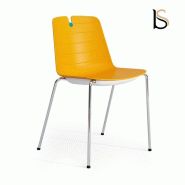 Lot de 2 chaises design Mindy - Mobel Linea. - Jaune_0