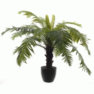 Palmier en plastique vert - 80cm - Thème Harmony