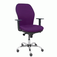 Piqueras y Crespo Silla Jorquera respaldo bali morado asiento bali morado base cromada y ruedas parqué - violet multi-matériau 15SB760B760B10CCRRP Piqueras y Crespo Silla Jorquera respaldo bali morado asiento bali morado base cromada y ruedas parqué - violet multi-matériau 15SB760B760B10CCRRP