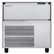 Producteur de glace nugget 240 kg/24h, réserve 55 kg, inox AISI 304, condensation air ou eau, modèle ICETECH GRN240 - 2449