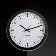 Horloge analogique pour intérieur - Profil 940 - PoE - NTP - Boîtier noir - Affichage HMS - BODET_0