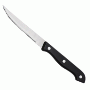 San Ignacio - Couteau à steak 11,25cm en acier inoxydable en couleur noire - Expert Toledo - noir inox Q2958