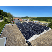 Support photovoltaïque Est-Ouest en béton renforcé - Pose sur toit plat - Sun Ballast inclinaisons 3° à 30° Support photovoltaïque Est-Ouest en béton renforcé - Pose sur toit plat - Sun Ballast inclinaisons 3° à 30°