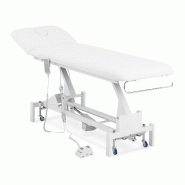 Table de massage professionnel cadre mÉtal revÊtement pu blanc 14_0003631