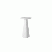 Table haute AMELIE UP - blanc