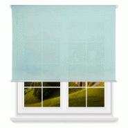 WellHome - Store enrouleur en polyester Translucide 180 x 120cm (Largeur x Hauteur) couleur Bleu Clair - bleu polyester WH15026