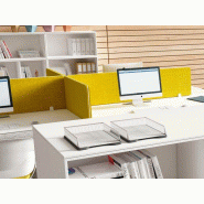 Panneau frontal acoustique en tissu pour bench - Denomics Fabrika, Trendwood et Gradia - 120 à 280 cm Panneau frontal acoustique en tissu pour bench - Denomics Fabrika, Trendwood et Gradia - 120 à 280 cm