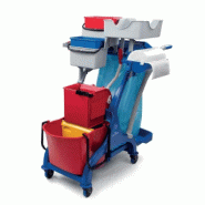 Chariot Arka 13 28lt avec 4 roues 80 mm - avec presse à plat sans fond