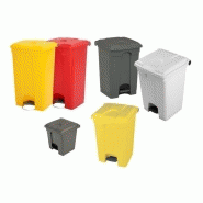 Collecteur rectangulaire a pedale_0