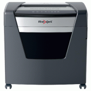 REXEL Destructeur de documents Momentum XP422+, coupe croisée, 4x35mm, 20 feuilles, 85 litres, 2021422XEU - gris plastique 2021422XEU