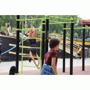 Station Street Workout DAMAPRO DPI 02 - Acier galvanisé thermolaqué avec hauteur réglable Station Street Workout DAMAPRO DPI 02 - Acier galvanisé thermolaqué avec hauteur réglable