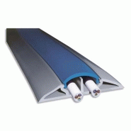 Viso protège-câbles souple gris longueur 3 mètres - 66 x 15 mm / ouverture 12 x 19 mm Viso protège-câbles souple gris longueur 3 mètres - 66 x 15 mm / ouverture 12 x 19 mm