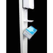 37945 - support réglable pour boîtes à masques d'hygiène jetables - bachmann display ag