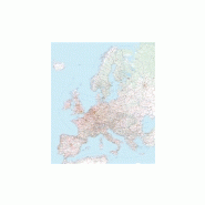 Europe routes et reliefs michelin