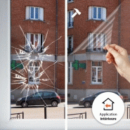 Film de sécurité anti-effraction pour fenêtre secu120-inc Film de sécurité anti-effraction pour fenêtre secu120-inc