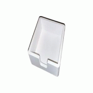 Hostelnovo del Valles Hostelnovo - Porte-serviettes blanc 10,5 x 10,5 x 4,5 cm - blanc Bois manufacturé 864