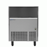 Ice Tech machine à glaçons professionnelle acier inoxydable 930 x 565 x 915 mm SS 135 - air - R290 réf 21590U argenté - argenté inox 21590U