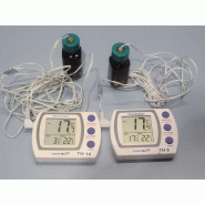 Lot de 2 thermomètres traçables pour réfrigérateur/congélateur Plus VWR 12777-838 Lot de 2 thermomètres traçables pour réfrigérateur/congélateur Plus VWR 12777-838