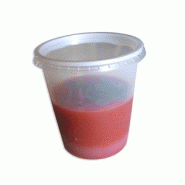 Pot à soupe- pot à sauce pot à soupe plastique 500cl  ref. Produit : ps53cp50