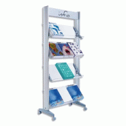 Présentoir mobile 4 tablettes