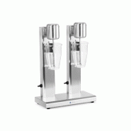 Royal Catering - Royal Catering RCPMS-160T Milkshaker Mixeur De Boissons Protéinées Appareil À Milk-Shake (160 W, 2 x 1 l, 15 000 tr/min max. Max.,