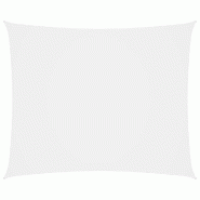 VidaXL Voile de parasol tissu oxford rectangulaire 5x6 m blanc Modèle Solis Sud - blanc 135274