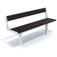 Banc pulbic Pixbo réf 8037076 - Hags