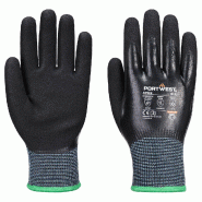 Bouteille PET vers un concept de gant pour la durabilité - Noir / XXL