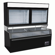 Chambre murale frigorifique noir 2 portes - 7455.2530 COMBISTEEL - noir 7455.2530