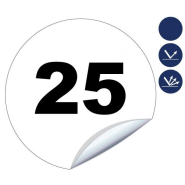 Disques adhésifs classe 2 de limitation de vitesse - DSQ2BC-NV01/AD25_0