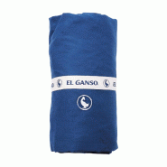 El Ganso - Drap-Housse 200x200+30cm Rabat Bleu Marine - 100% Coton 180TC avec Logo Brodé - bleu GAN012 El Ganso - Drap-Housse 200x200+30cm Rabat Bleu Marine - 100% Coton 180TC avec Logo Brodé - bleu GAN012