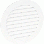 Grille aération ronde pour tuyau fibrociment ø 125 mm type bc135