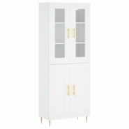 Helloshop26 - Buffet bahut commode armoire meuble de rangement organisateur cuisine salle de séjour salon haut 69,5 x 34 x 180 cm 02_0032690 - 300021 Helloshop26 - Buffet bahut commode armoire meuble de rangement organisateur cuisine salle de séjour salon haut 69,5 x 34 x 180 cm 02_0032690 - 300021