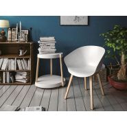 Lot de 4 chaises d'accueil alena