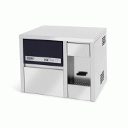 Machine à glaçons pleins 22kg/24h réserve 4kg avec distributeur d'eau condenseur eau Brema
