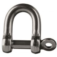 Manille inox forgée droite Manille inox forgée droite