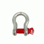 Manille lyre à axe vissé CU : 2000 Kg 1/2 haute résistance coeff 5.1 en acier galvanisé - Cobaltix - gris 3700056041183 Manille lyre à axe vissé CU : 2000 Kg 1/2 haute résistance coeff 5.1 en acier galvanisé - Cobaltix - gris 3700056041183
