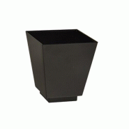 Papstar 50 bols pour finger food, PS carré 50 ml 5 cm x 4,5 cm x 4,5 cm noir - noir matière synthétique 85666