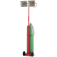 Radiant gaz mobile solor - SOVELOR - 8500mca - 589496 Radiant gaz mobile solor - SOVELOR - 8500mca - 589496