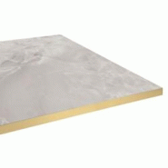 Restootab Plateau 110x70 decor marbre perla chants laiton - blanc Bois manufacturé PL-11070M-MB.PERL-LAI Restootab Plateau 110x70 decor marbre perla chants laiton - blanc Bois manufacturé PL-11070M-MB.PERL-LAI