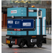 ROBOT LIVRAISON LMAD DU DERNIER KILOMÈTRE AUTONOME PLATEFORME LOGICIELLE NOUVELLE GÉNÉRATION